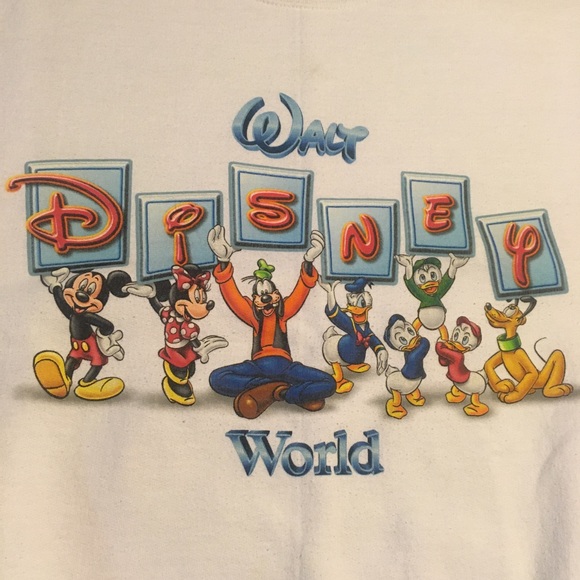 Vtg 90s Disney World Crewneck Sweater M - Picture 3 of 11